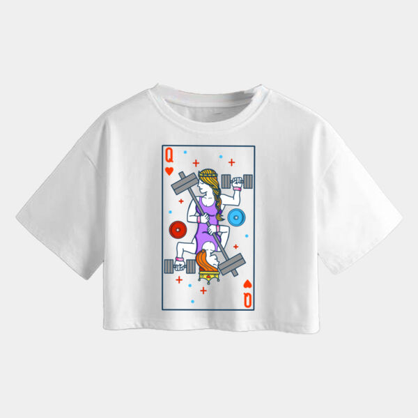 Reina de Corazones CropTop Miniatura