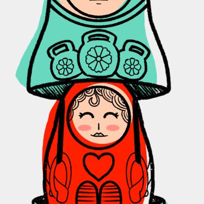 Matryoshka Back Miniatura